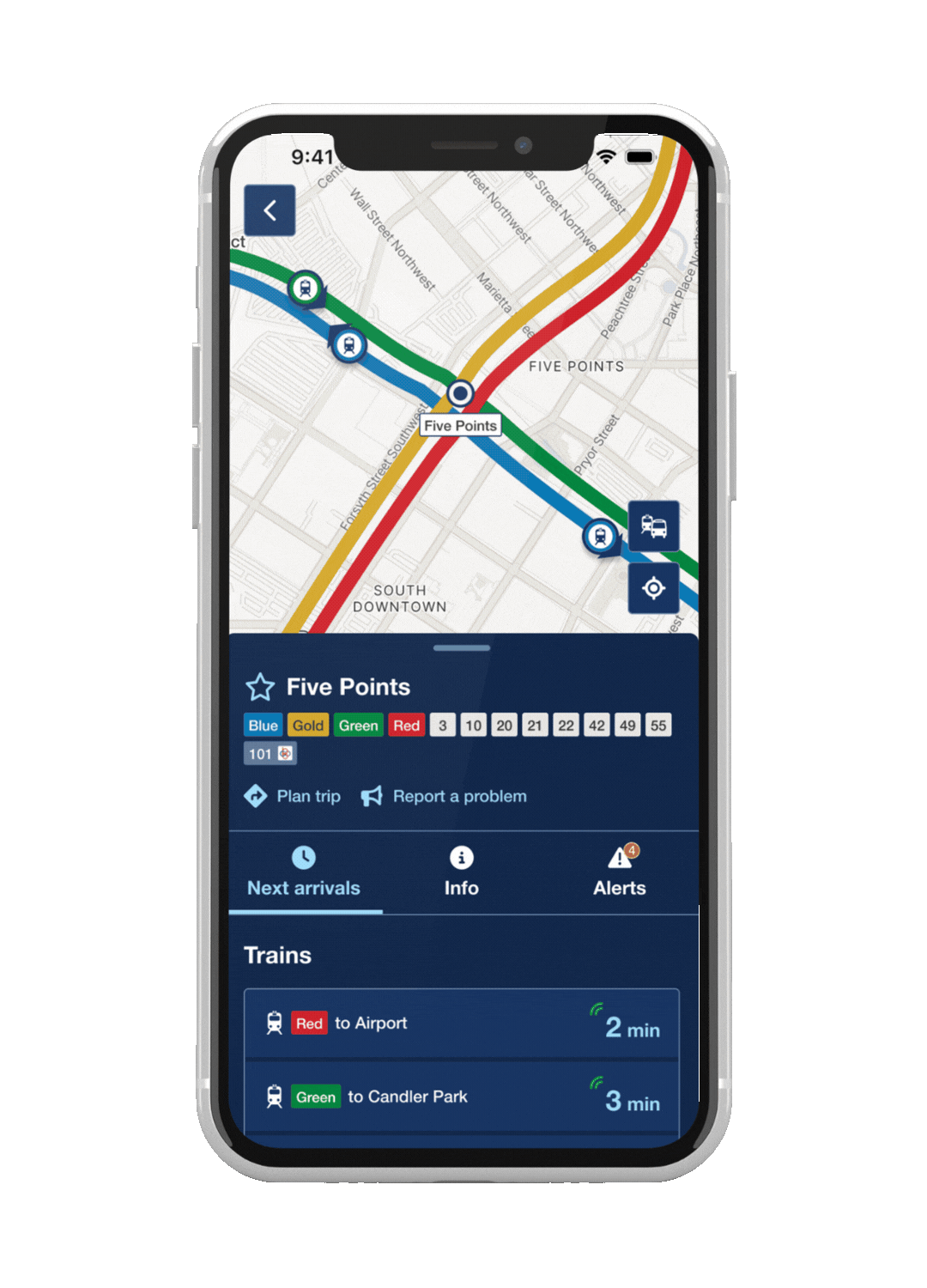 new app mockup animated gif